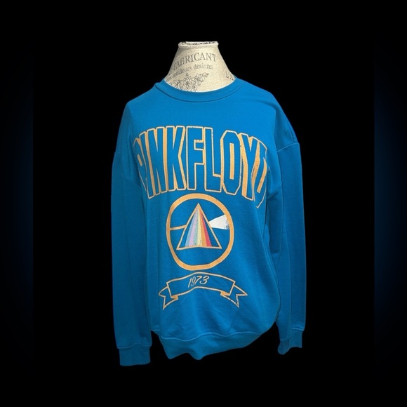 Pink Floyd Sweaters - Pink Floyd blue sweater, like new.